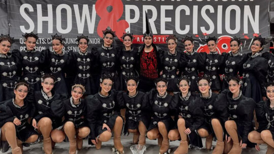 Mundial de patinaje artístico en Xina equipo CPA subcampeones del mundo